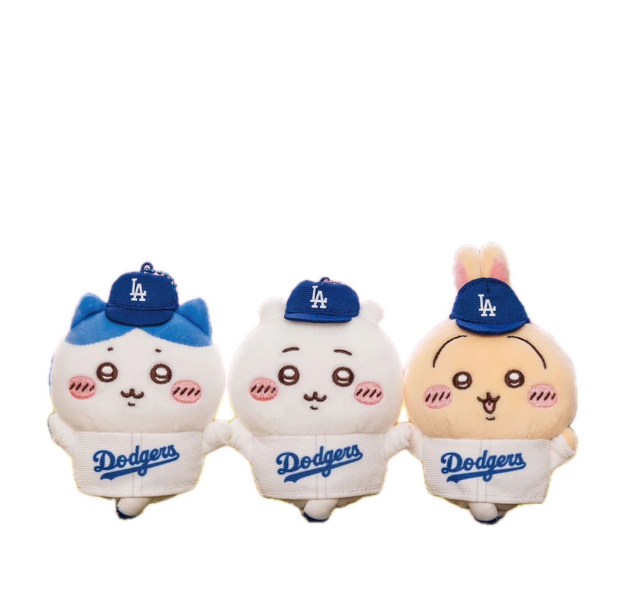 ちいかわ×MLB TOKYO SERIES マスコット (ドジャース)3体セット ちいかわ×MLB TOKYO SERIES マスコット (ドジャース)3体セット