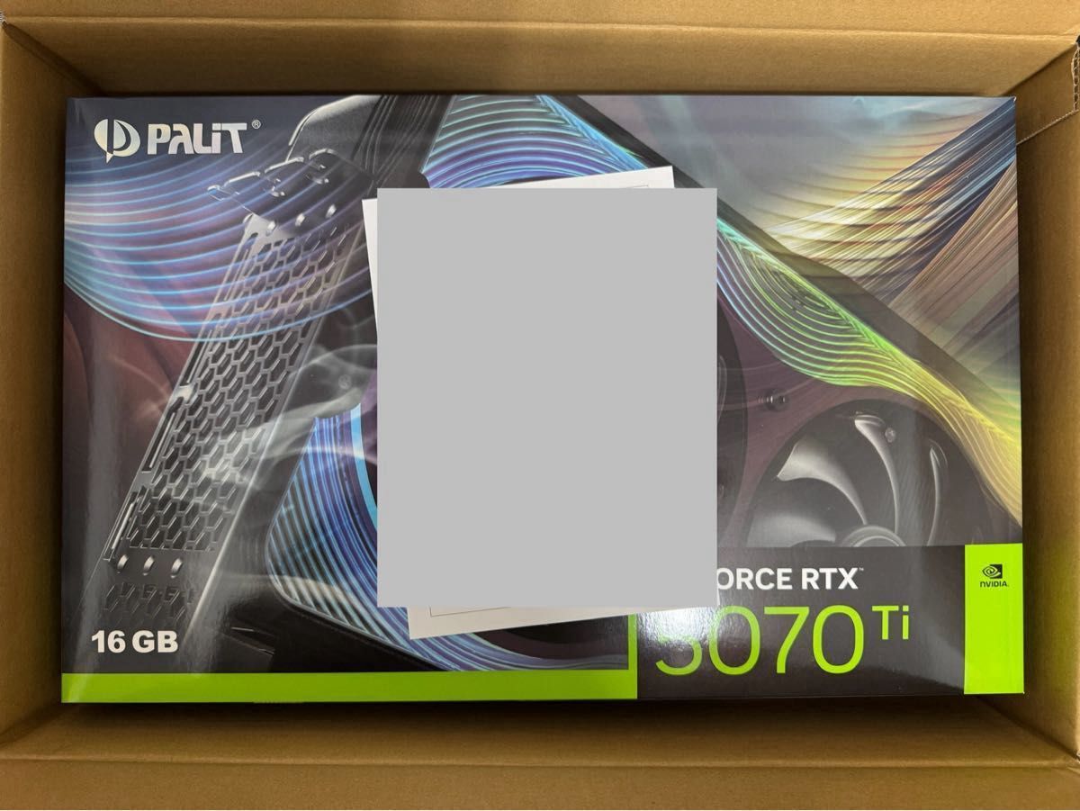 Palit GeForce RTX 5070 Ti GameRock 16GB|Yahoo!フリマ(旧 Palit GeForce RTX 5070 Ti GameRock 16GB|Yahoo!フリマ(旧