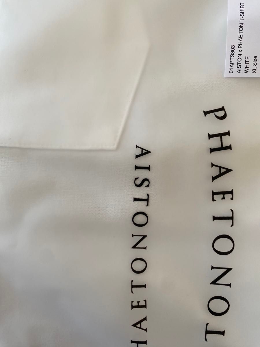 AISTON PHAETON PHOTO T-SHIRT WHITE XL 木村拓哉 キムタク 岡田 AISTON PHAETON PHOTO T-SHIRT WHITE XL 木村拓哉 キムタク 岡田