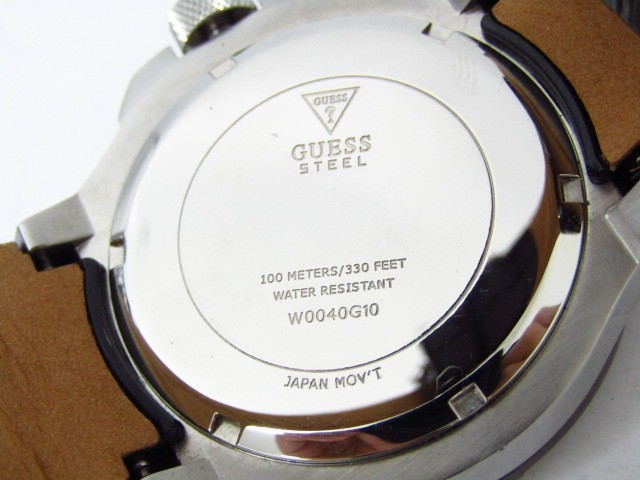 GUESS STEEL Guess W0040G10 кварц наручные часы!AC15180