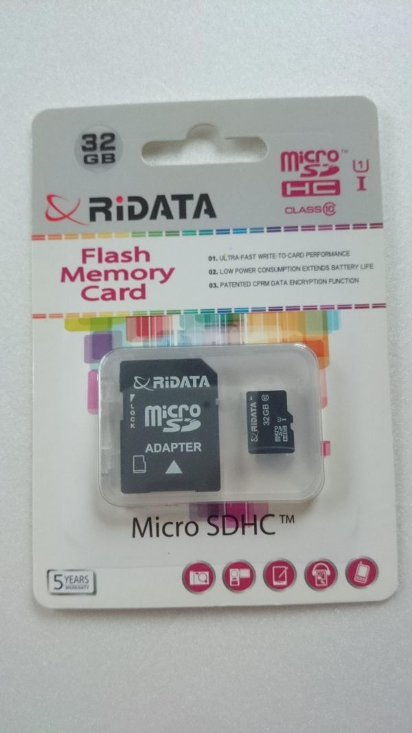 [ free shipping ]RiDATA microSDHC memory card 32GB Class10