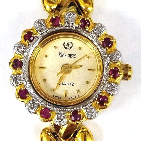 R0777【クロイゼ/KLAEUSE】美品 KF-5205-A 着せ替えベゼル付き R0777【クロイゼ/KLAEUSE】美品 KF-5205-A 着せ替えベゼル付き