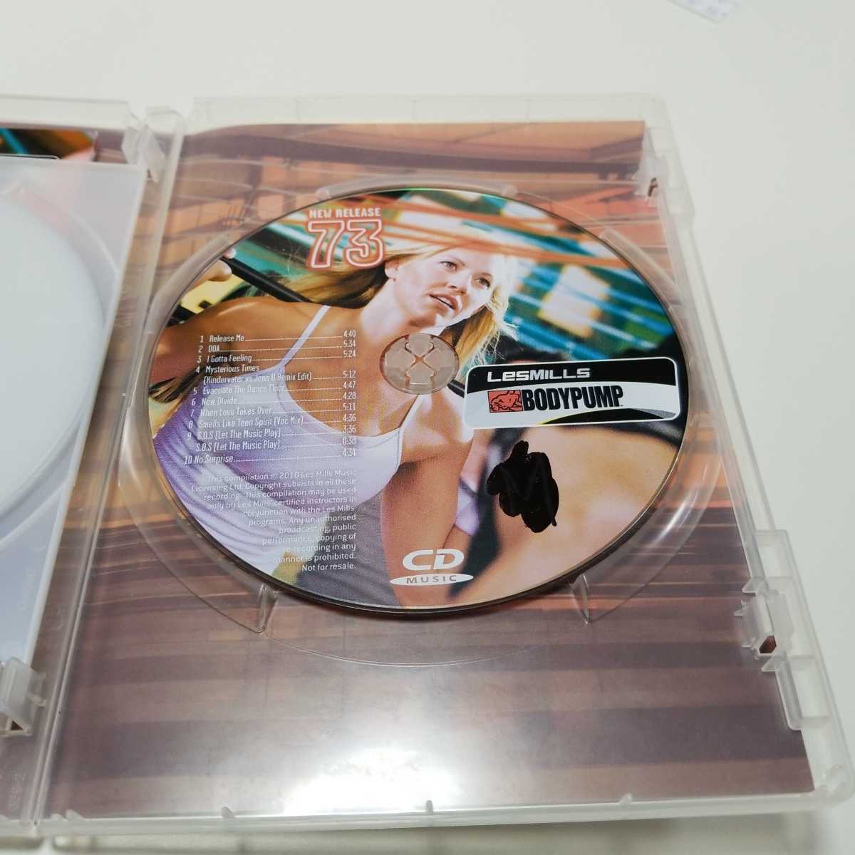 &再生良好！正規品 レスミルズ lesmills ボディパンプ 73 教習 DVD CD リーボック コナミ ゴールドジム ダンベル バーベル 筋トレ 腹筋 _画像4