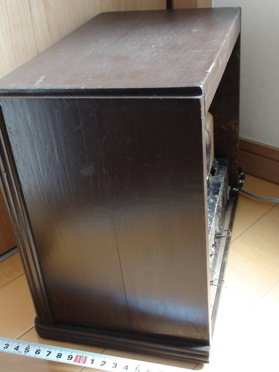 レア☆再生レストア品◇4球並四ラジオ受信機◇受信を レア☆再生レストア品◇4球並四ラジオ受信機◇受信を