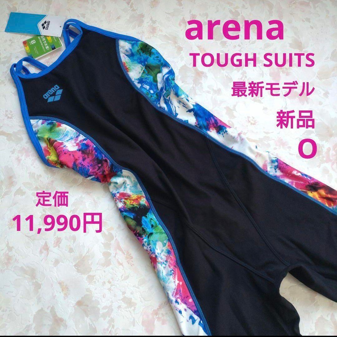 新品 最新モデル アリーナ arena タフスーツ 競泳水着 XO Wストラップ ハーフレッグ ハーフスパッツ