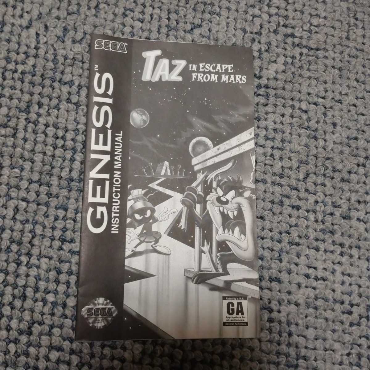 ヤフオク タズマニア Genesis 正規品 海外版 メガドライブ