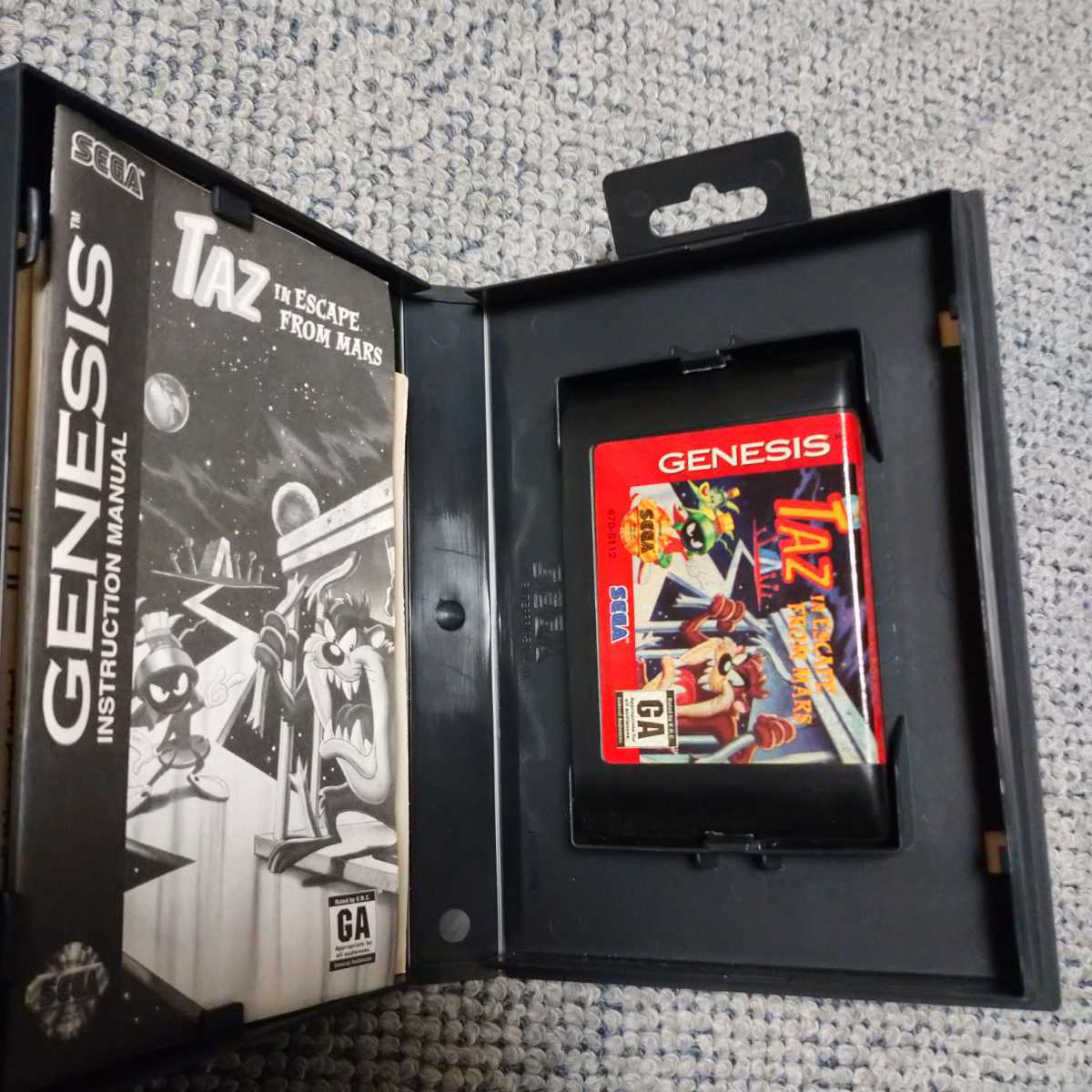 ヤフオク タズマニア Genesis 正規品 海外版 メガドライブ