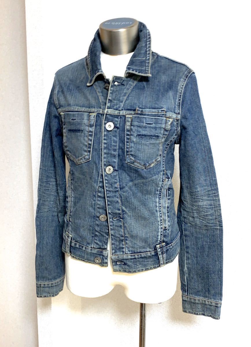 肌触りがいい ストレッチ ジャケット デニム ヤヌーク YANUK イエナ