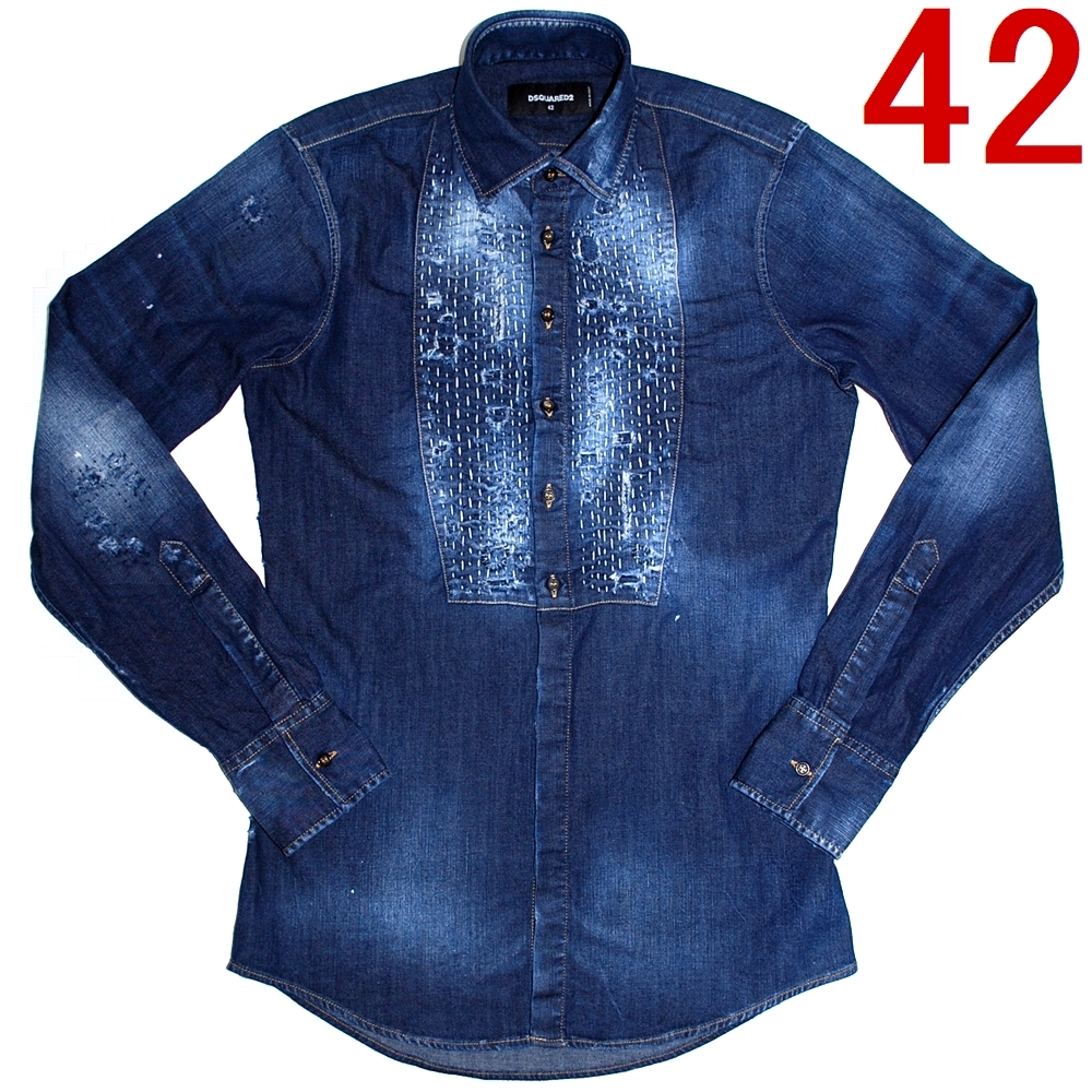 最安値に挑戦! 92556円☆刺し子 新品【DSQUARED2】ディー