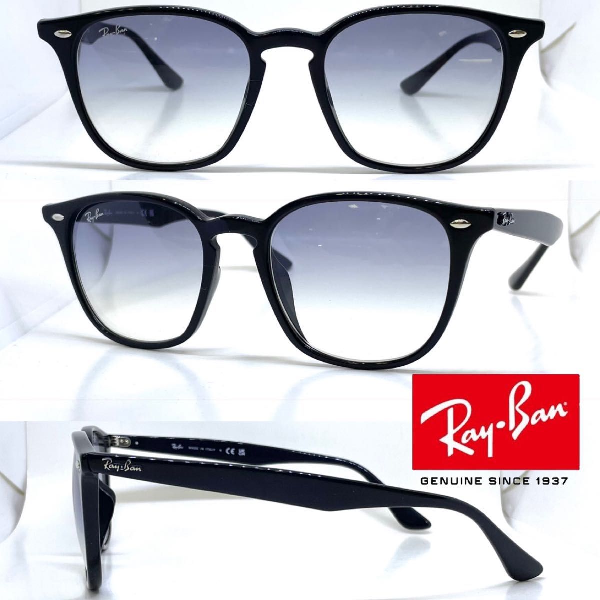 Ray Ban レイバン サングラス RB4258F RB4258-F 601/19 BLACK Ray Ban レイバン サングラス RB4258F RB4258-F 601/19 BLACK