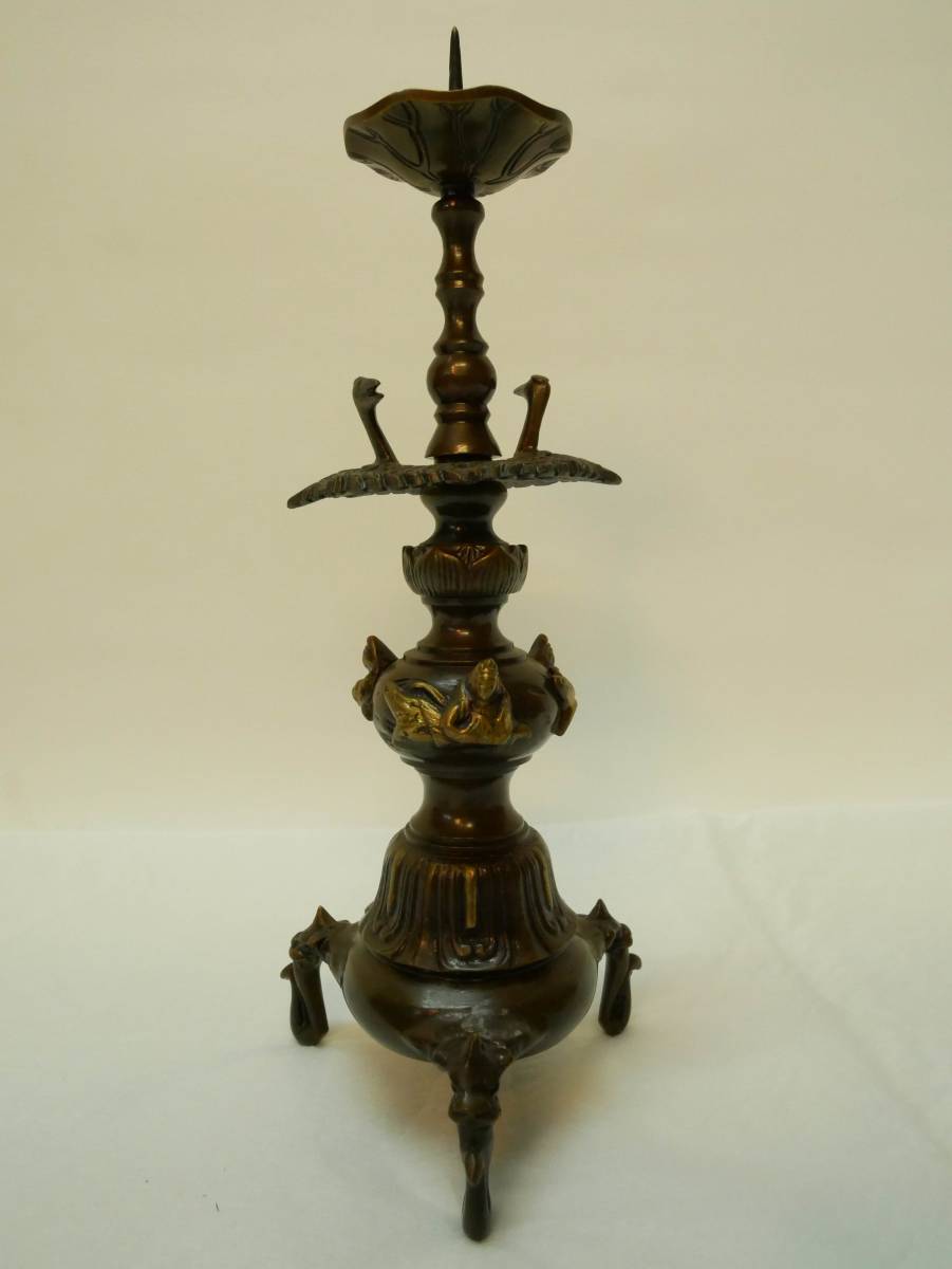 5100円 【収集品】仏具セット 真鍮製 灯立 花立 仏具 仏壇 状態 5100円 【収集品】仏具セット 真鍮製 灯立 花立 仏具 仏壇 状態