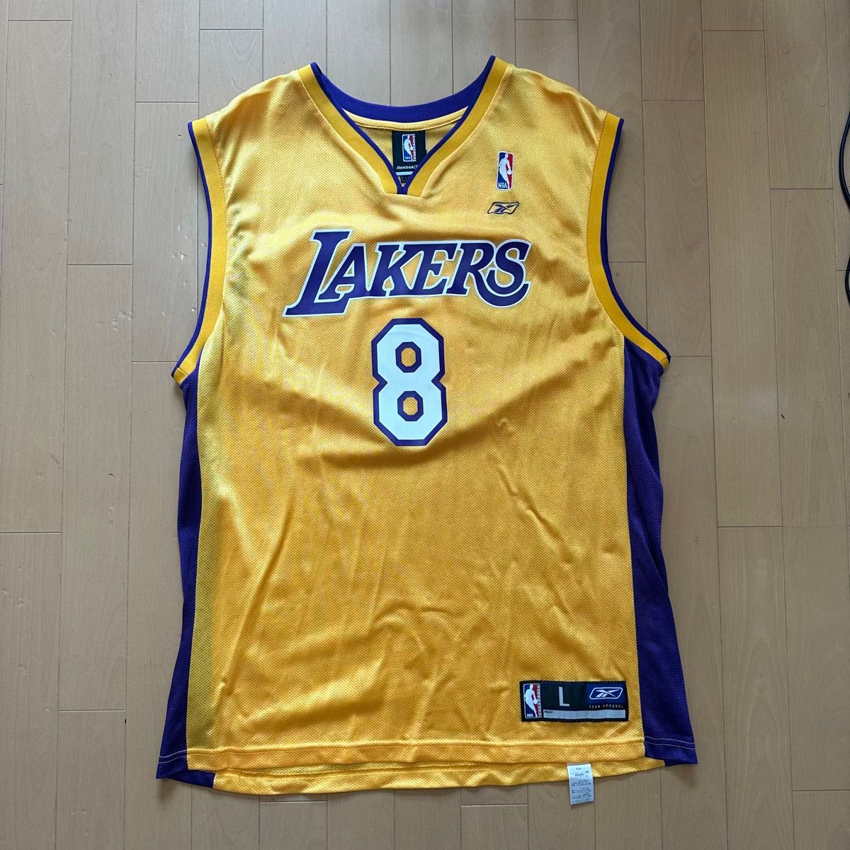 ロサンゼルスレイカーズ コービーブライアントユニフォームLサイズ NBA】ロサンゼルス レイカーズ コービーブライアント ユニホーム
