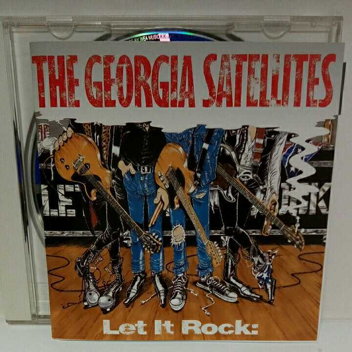 THE GEORGIA SATELLITES「LET IT ROCK BEST OF」国内盤_画像1
