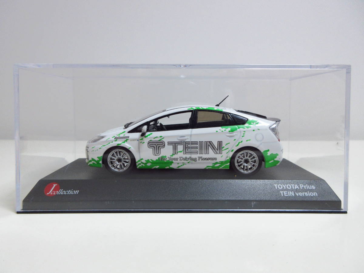 1/43 京商　トヨタ 3代目プリウス 30系　TOYOTA Prius TEIN version ミニカー_画像2