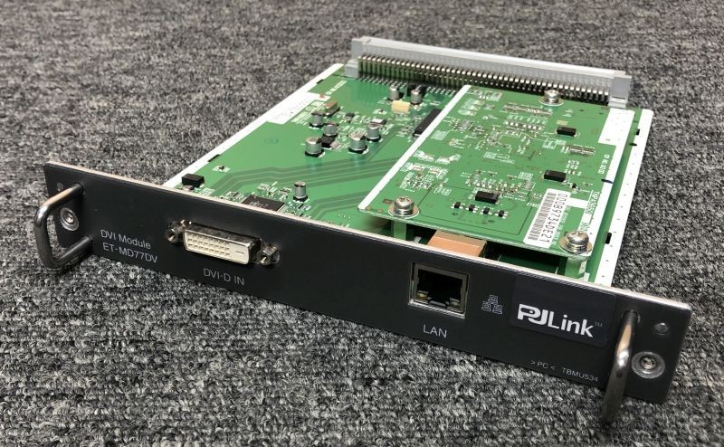 Panasonic ET-MD77DV DVI入力ボード DZ12000 D10000 D7700等 Panasonic ET-MD77DV DVI入力ボード DZ12000 D10000 D7700等