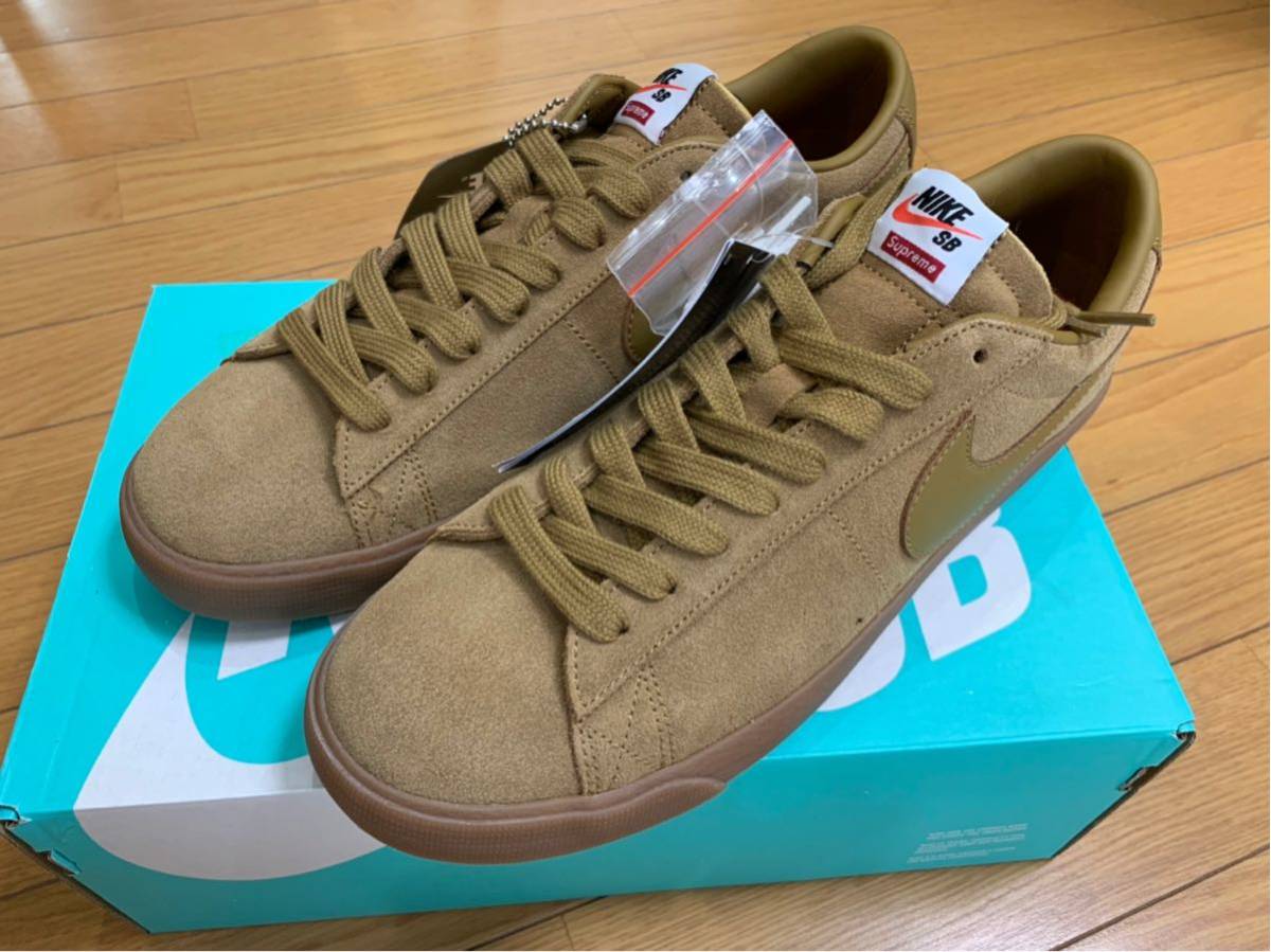 nike sb blazer low supreme