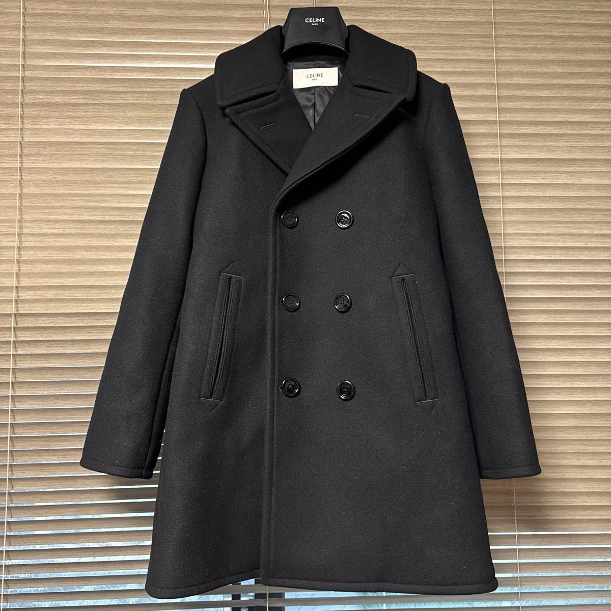 CELINE セリーヌ クラシック ダブルブレスト ピーコート エディ CELINE セリーヌ クラシック ダブルブレスト ピーコート エディ