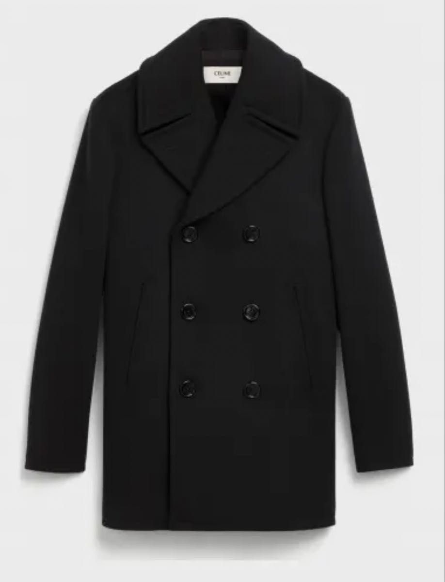 CELINE セリーヌ クラシック ダブルブレスト ピーコート エディ CELINE セリーヌ クラシック ダブルブレスト ピーコート エディ