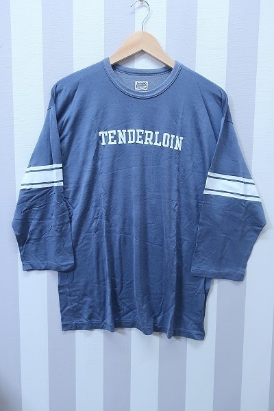 高級感 NFL 15ss TENDERLOIN Ｔシャツ 3/4 NFL 2-6197/テンダーロイン