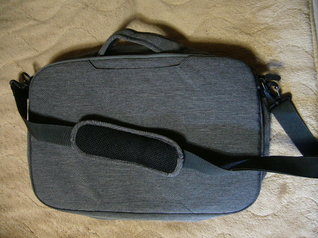 LOGOS Logos bag gray outdoor business size 440-300-145mm carry bag OK many pocket fastener case bottom board unused 