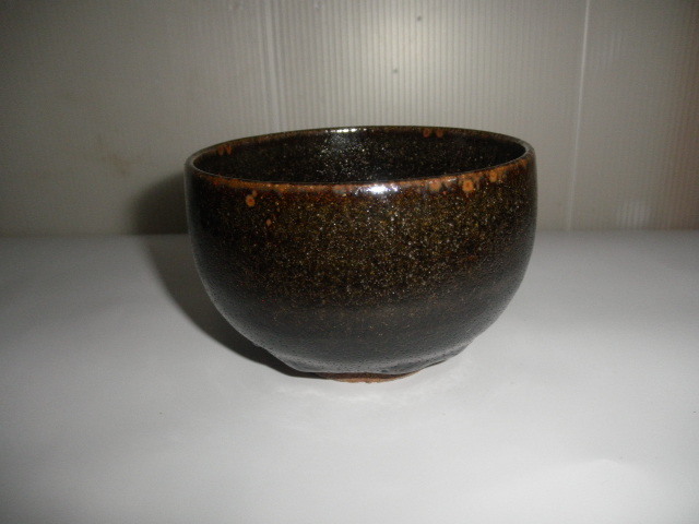福岡県の焼きもの　一の瀬焼　茶道具　茶碗　抹茶碗　渋い味わいです。_画像4
