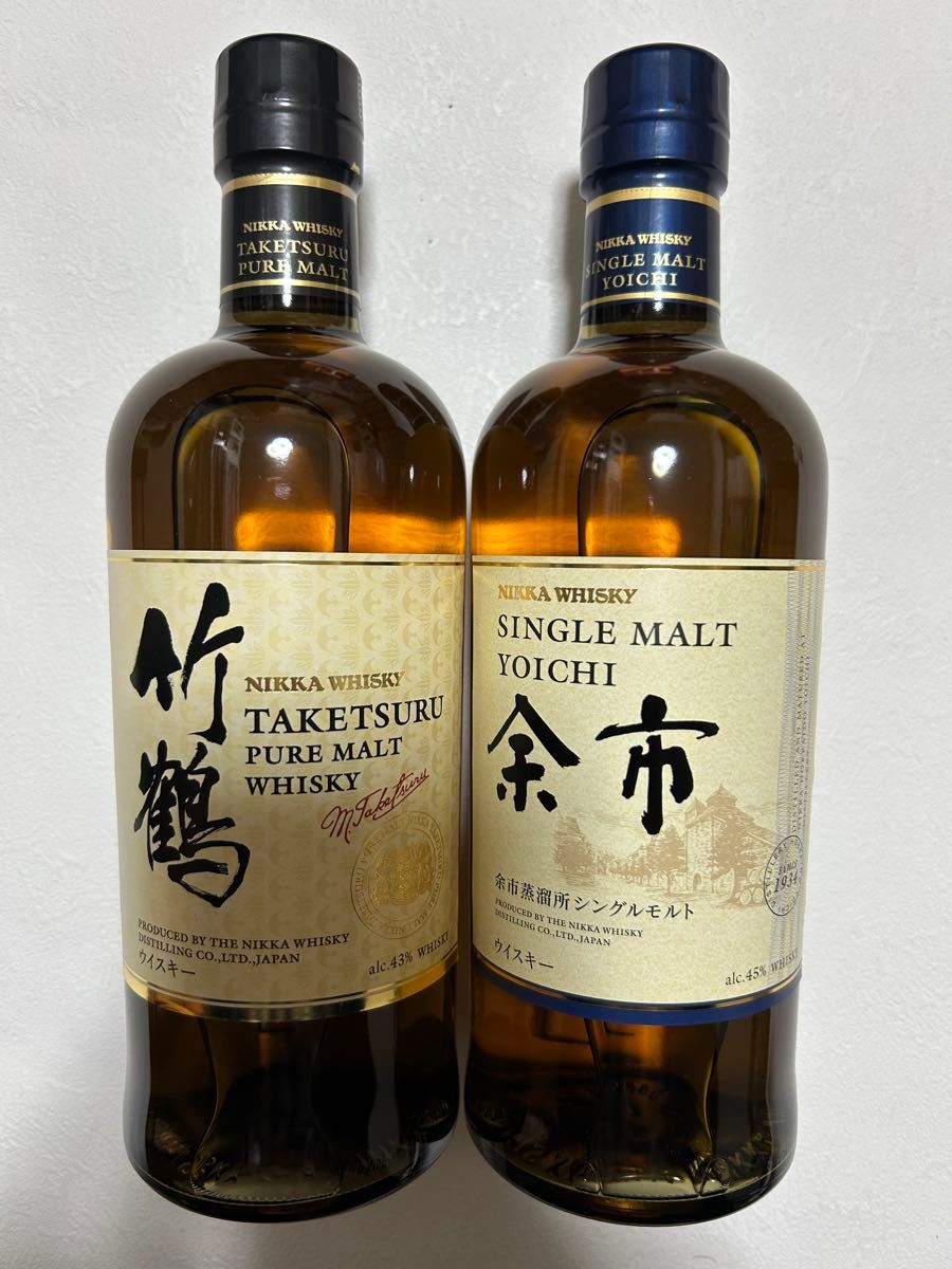 竹鶴 余市 2本セット｜Yahoo!フリマ（旧PayPayフリマ）