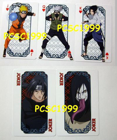 NARUTO-ナルト- 疾風伝 トランプ 公式 カードゲーム ナルト サスケ サクラ カカシ イタチ_画像3