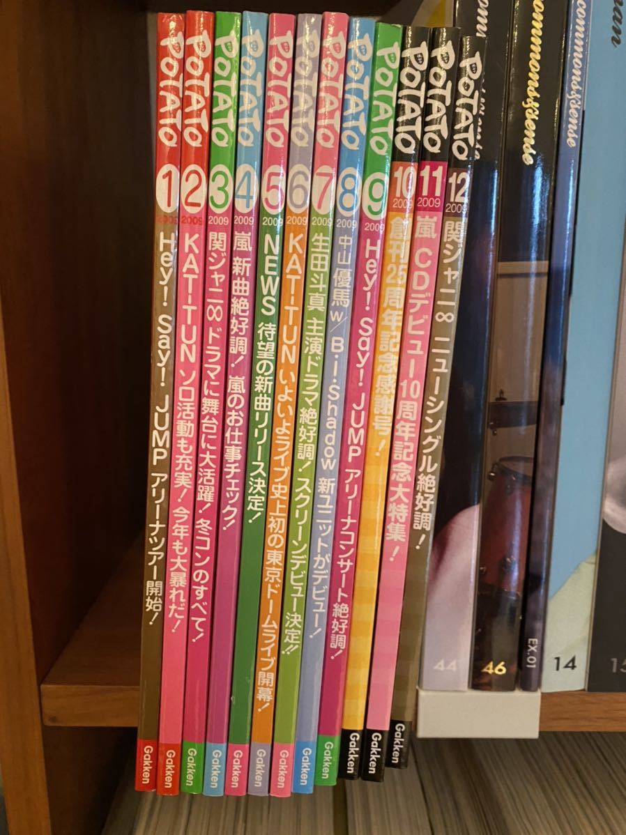 Potato 09年1 12月号1年分アイドル誌付録付き 代購幫 Potato 09年1 12月号1年分アイドル誌付録付き 代購幫