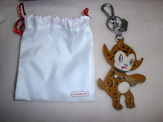 2022春夏新作】 COACH BASEMAN コラボ バッグチャーム コーチ