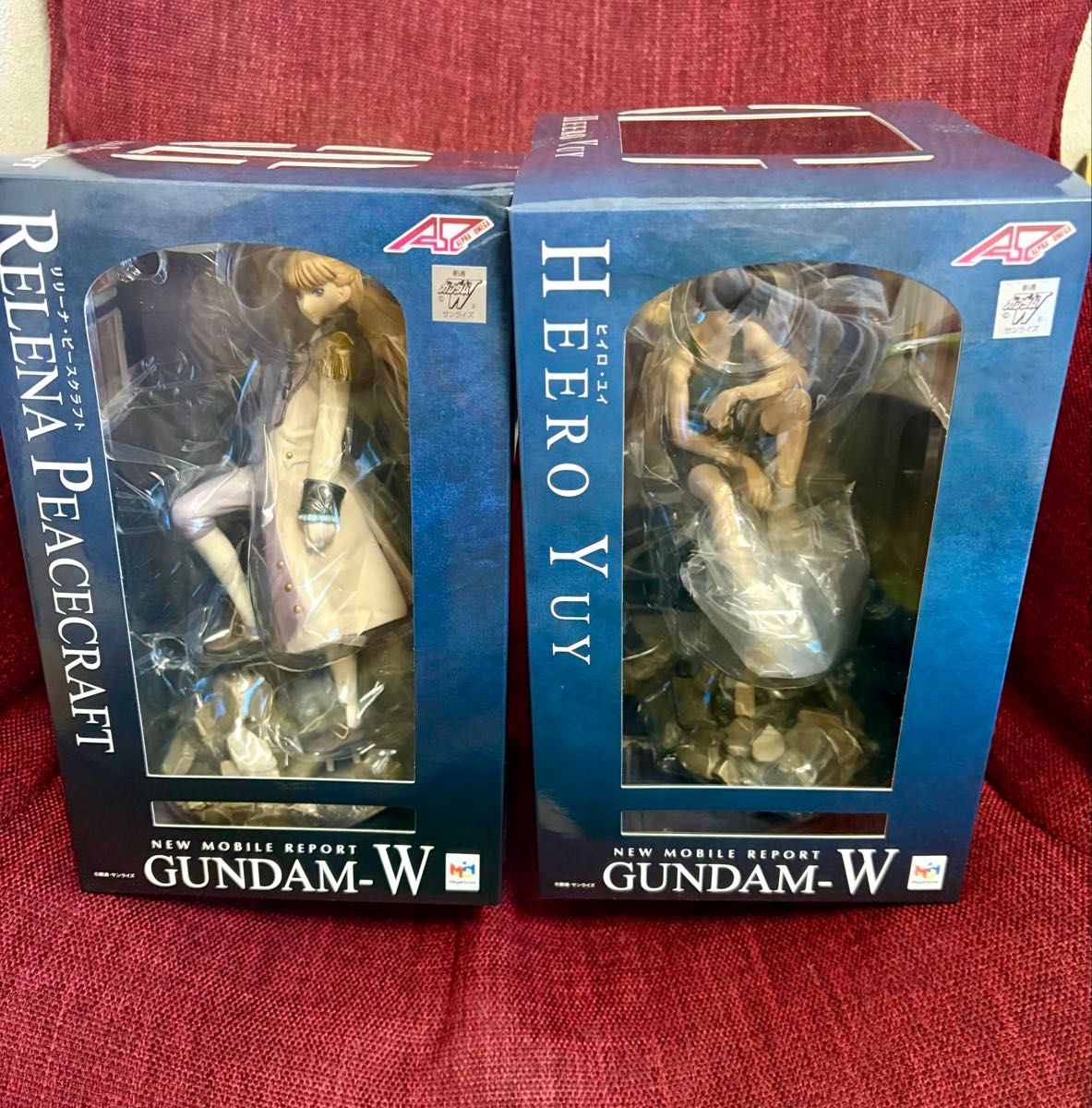 アルファオメガシリーズ ガンダムW ヒイロ・ユイ&リリーナ アルファオメガシリーズ ガンダムW ヒイロ・ユイ&リリーナ