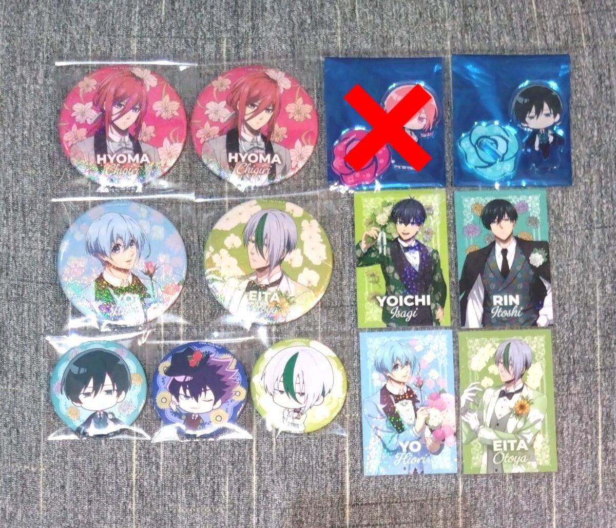 ブルーロック Animax Cafe スイパラ Flower Garden コラボグッズ ブルーロック Animax Cafe スイパラ Flower Garden コラボグッズ