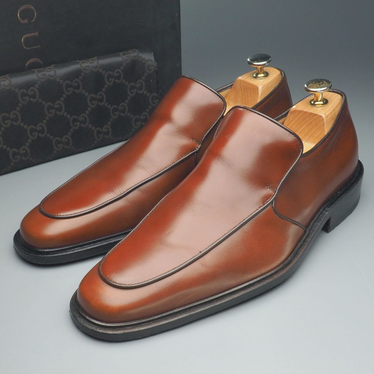 GR2863//イタリア製*グッチ/GUCCI*メンズ39.5E/Uチップ/ヴァンプ GR2863//イタリア製*グッチ/GUCCI*メンズ39.5E/Uチップ/ヴァンプ