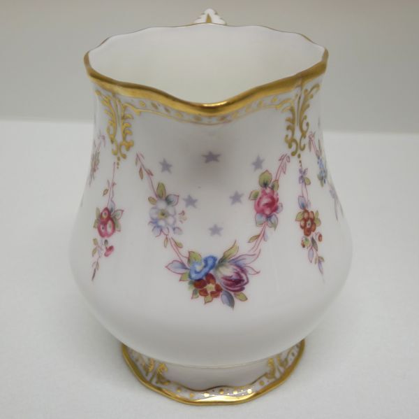 ROYAL CROWN DERBY ロイヤルクラウンダービー ロイヤル?アントワネット クリーマー ポット A.1225　LIV/　 クリーマー 陶磁器 フランス