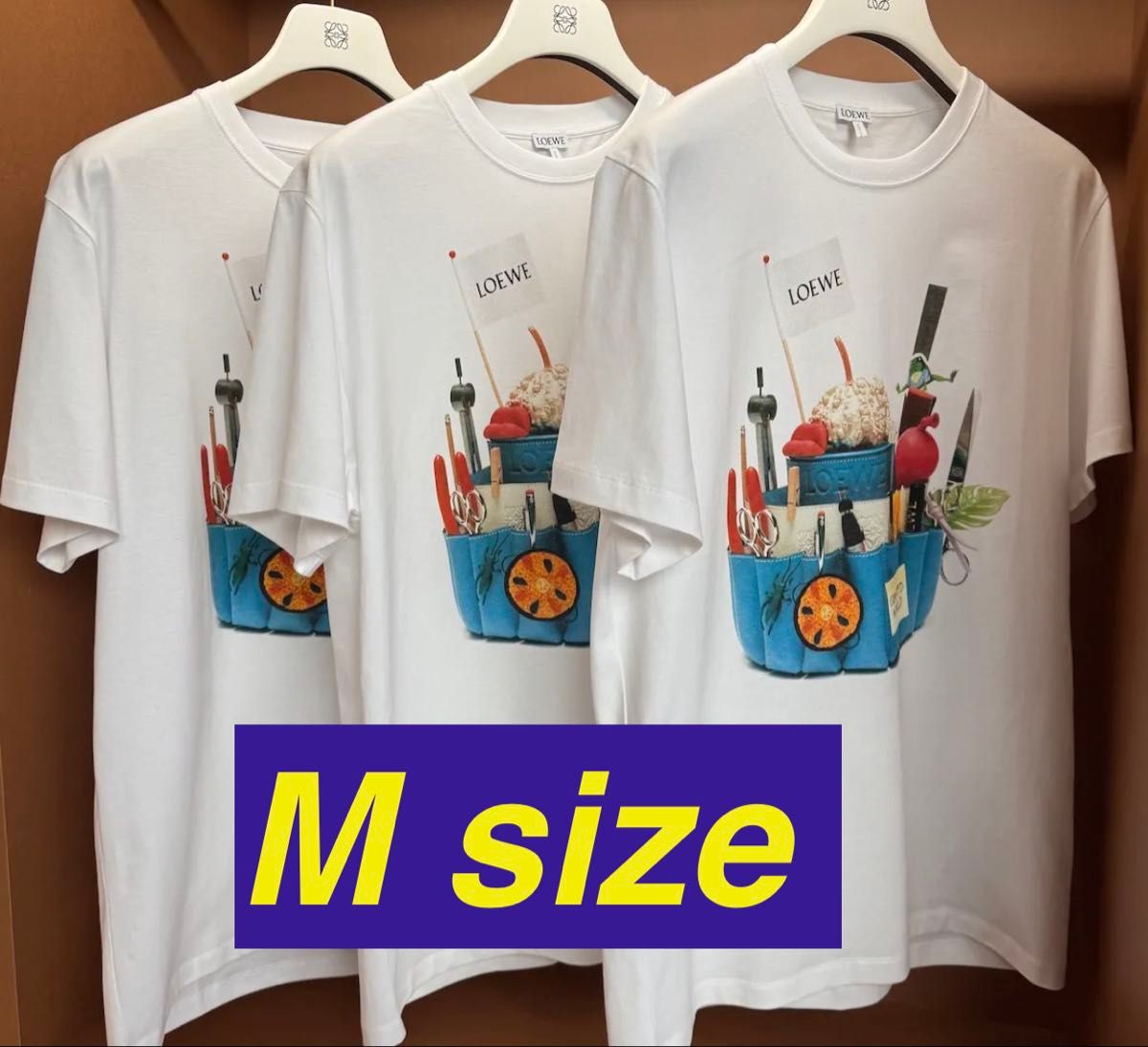 ロエベ クラフテッドワールド 新品未使用 Loewe crafted Tシャツ ロエベ クラフテッドワールド 新品未使用 Loewe crafted Tシャツ