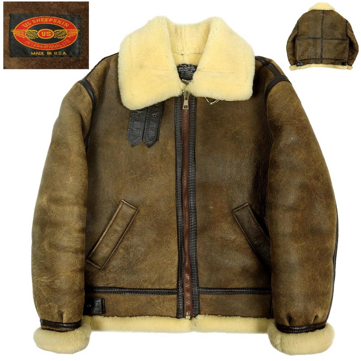 く日はお得♪ sheepskin レザージャケット ムートン 革ジャン us パンチホールカメラ sheepskin レザージャケット ムートン 革ジャン us レザージャケット