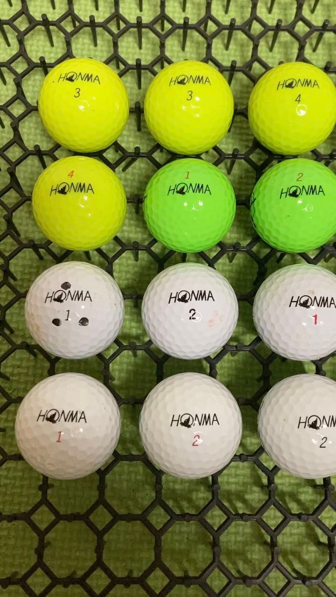 HONMA TW-Xなど ロストボール 24球