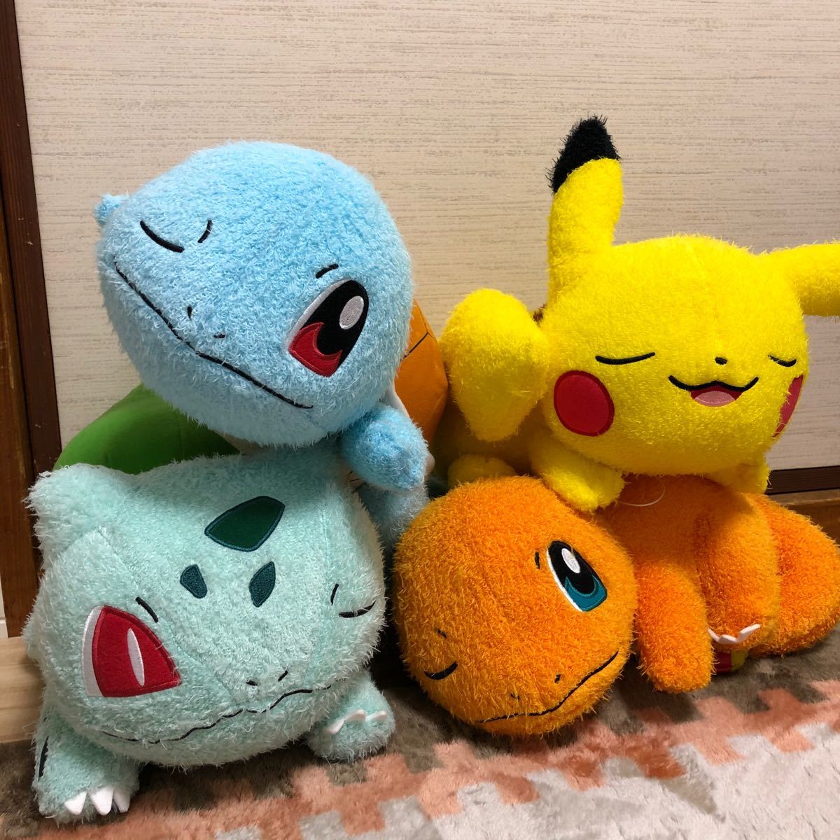 Paypayフリマ ポケモンぬいぐるみ ピカチュウ ヒトカゲ フシギダネ ゼニガメ Paypayフリマ ポケモンぬいぐるみ ピカチュウ ヒトカゲ フシギダネ ゼニガメ