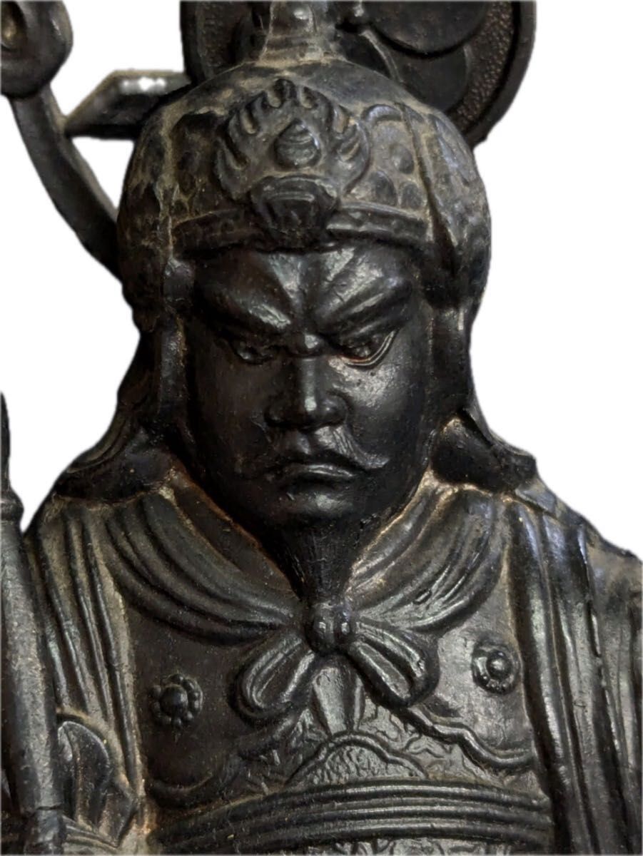 戦前 非鉄金属製 仏像 木製厨子 豫州越智郡朝倉郷龍門山無量寺 戦前 非鉄金属製 仏像 木製厨子 豫州越智郡朝倉郷龍門山無量寺