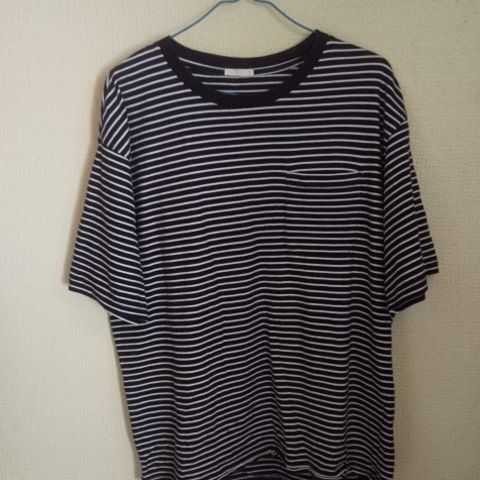 Paypayフリマ ジーユー Gu ボーダーtシャツ 半袖tシャツ 黒 ビッグt Paypayフリマ ジーユー Gu ボーダーtシャツ 半袖tシャツ 黒 ビッグt