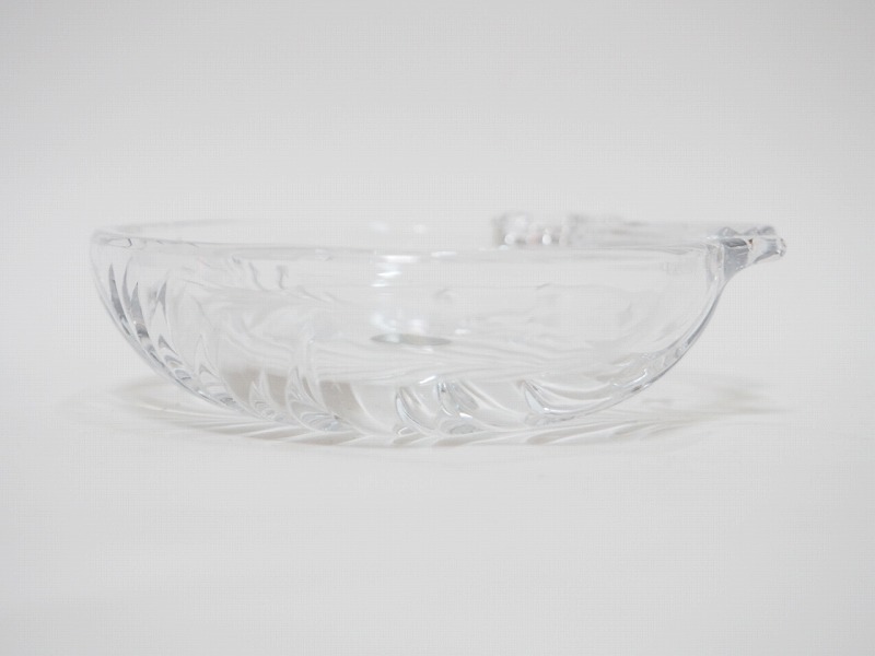 A0050 SOGA ガラス 製 OVAL SMALL BOWL 紙箱 ☆ 横幅17.2㎝ 洋食器 皿 小皿 中皿 プレート 小鉢 鉢 ボウル ボール 硝子 ダメージ無し_画像7