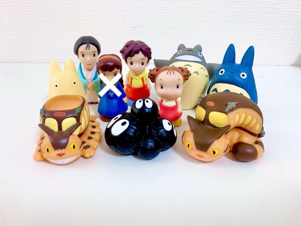ジブリ フィギュア 9体セット 二馬力 となりのトトロ 指人形 二 ジブリ フィギュア 9体セット 二馬力 となりのトトロ 指人形 二