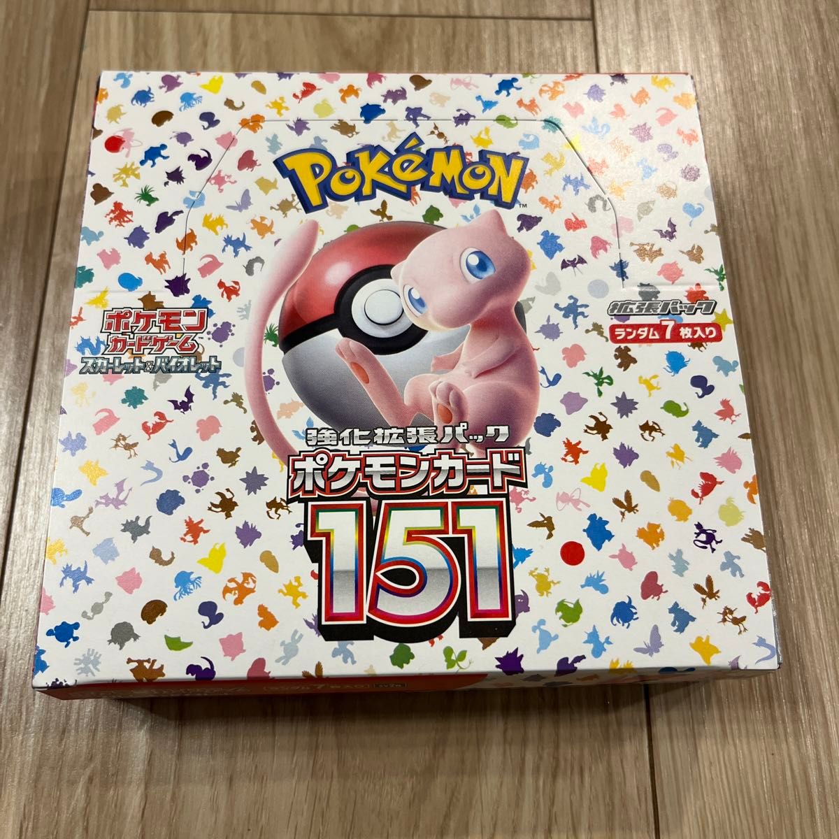 151 ポケモンカード 1BOX シュリンクなし