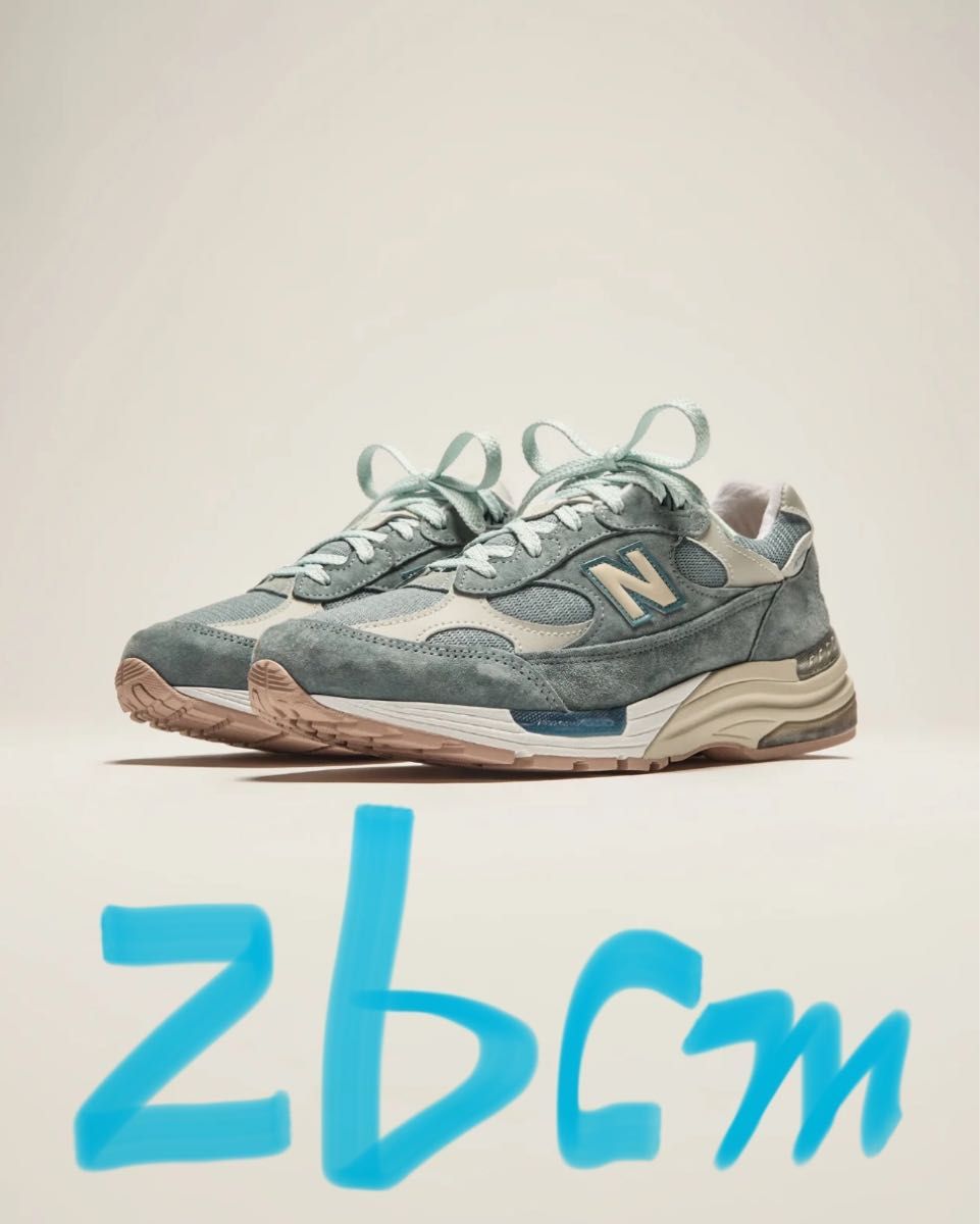 KITH Osaka × New Balance 992 Aegean Blue Gray 大阪限定 KITH Osaka × New Balance 992 Aegean Blue Gray 大阪限定