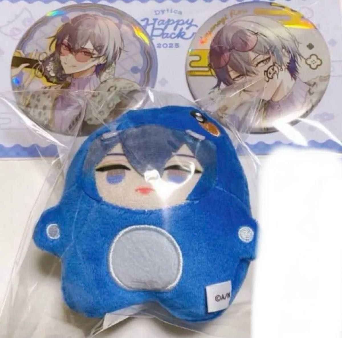 にじさんじ 小柳ロウ Happy Pack にじえと ホログラム缶バッジ にじさんじ 小柳ロウ Happy Pack にじえと ホログラム缶バッジ