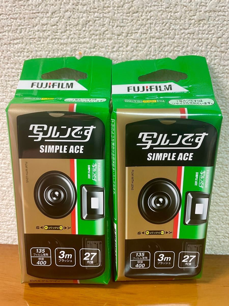 富士フイルム 写ルンです シンプルエース 27SH FUJIFILM