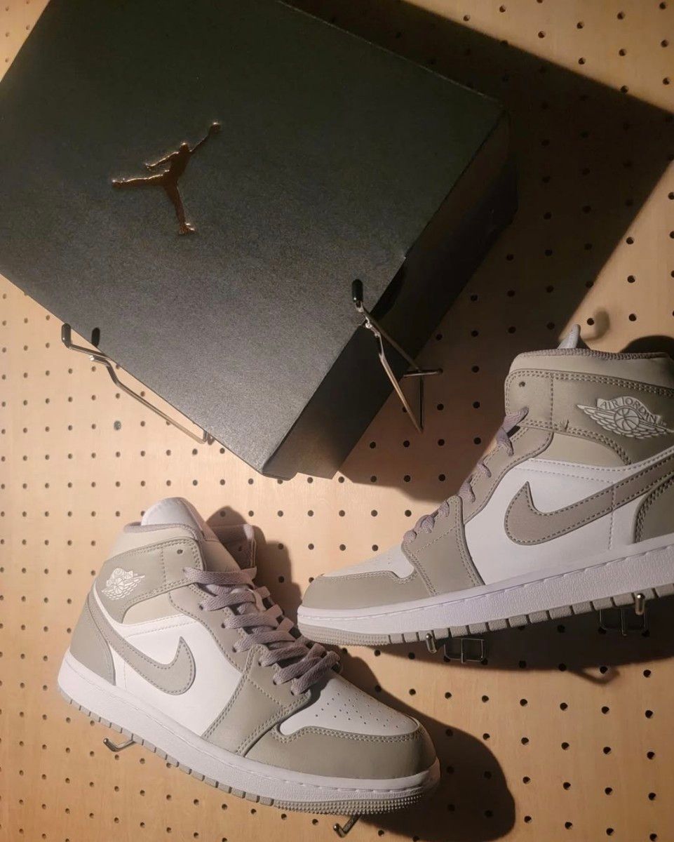 【新品】JORDAN NIKE エアジョーダン1 MID ミッド リネン 26cm