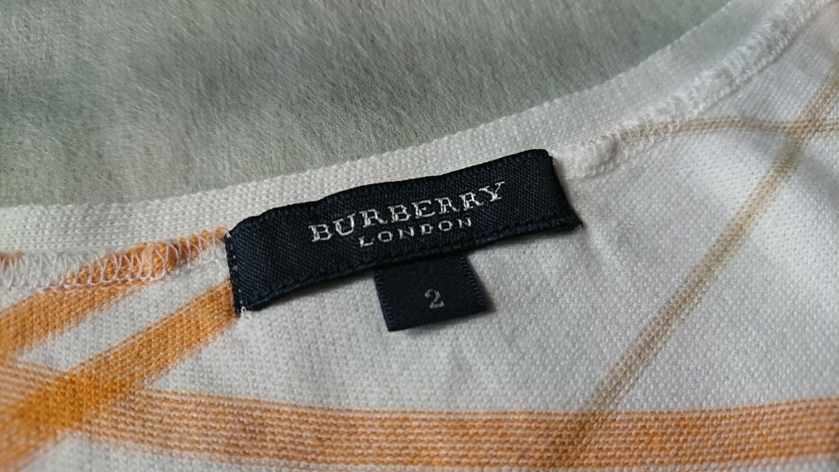 BURBERRYバーバリー 半袖トップス ロゴ マーク サマーニット リボン
