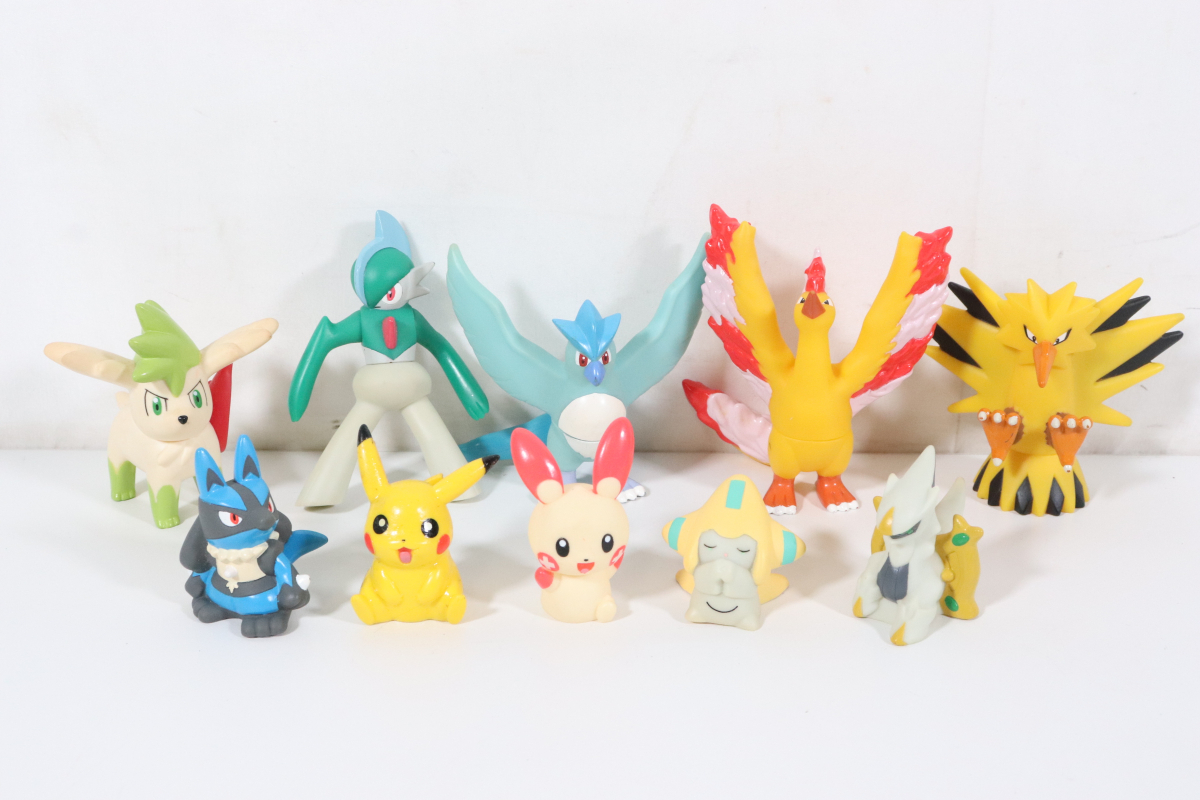 ☆ポケモン ソフビ人形 まとめ ピカチュウ ディアルガ パルキア ☆ポケモン ソフビ人形 まとめ ピカチュウ ディアルガ パルキア