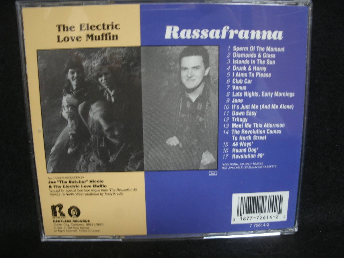 【中古CD】ELECTRIC LOVE MUFFIN / RASSAFRANNAの画像2