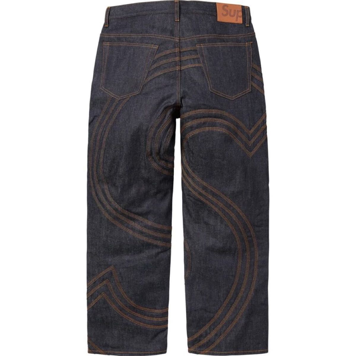 Supreme S Logo Rigid Baggy Jean Rigid青36|Yahoo!フリマ(旧 Supreme S Logo Rigid Baggy Jean Rigid青36|Yahoo!フリマ(旧